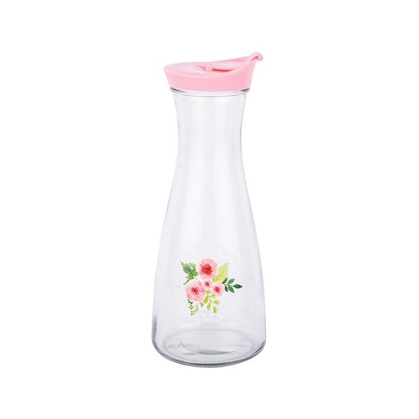 Carafă din sticlă Tantitoni Butterfly, 900 ml