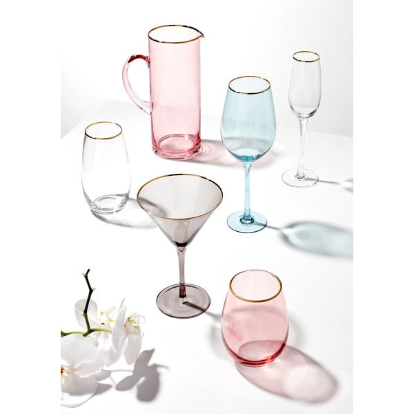 Pahar Ladelle Chloe, 600 ml, roz-image-2