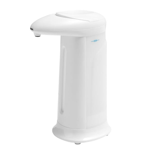 Dozator de săpun lichid alb automat din plastic 350 ml Aqualine  – Sapho