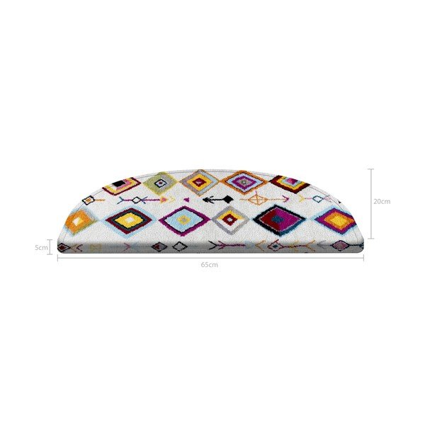 Covorașe pentru scări în set de 16 bucăți 65x20 cm Ethnic - Vitaus-image-4