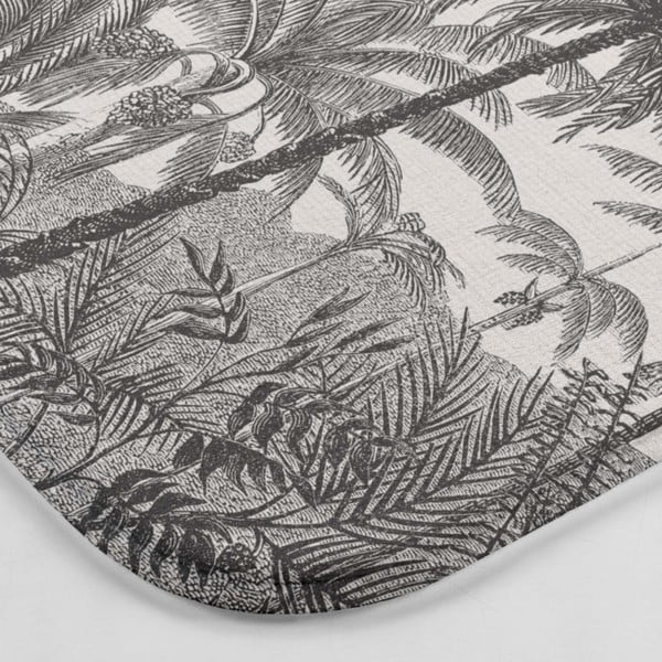 Covoraș de baie negru-bej pentru WC 45x45 cm Cocoty – douceur d'intérieur-image-3