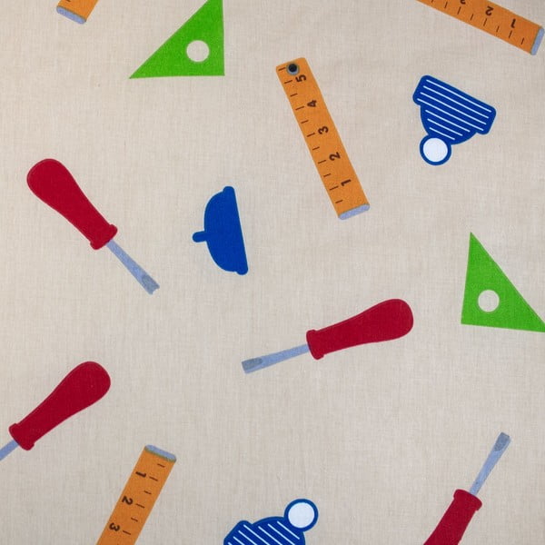 Lenjerie de pat pentru copii din bumbac pentru pat de o persoană 140x200 cm Pat a Mat – Jerry Fabrics-image-4