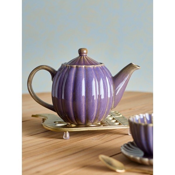 Ceainic violet din gresie ceramică 1,08 l Latina – Bloomingville-image-1