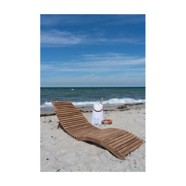 Șezlong de grădină din lemn de tec House Nordic Arrieta-image-1