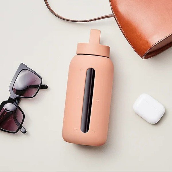 Sticlă teracotă de călătorie 720 ml Canyon Clay – Muuki-image-1