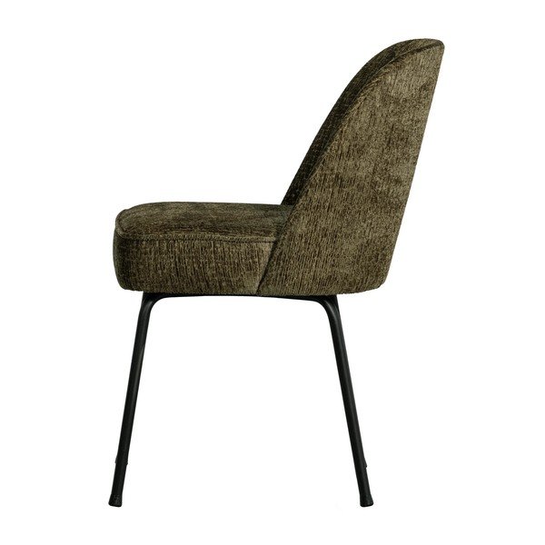 Scaune de dining kaki 2 buc. din catifea Vogue – WOOOD-image-4