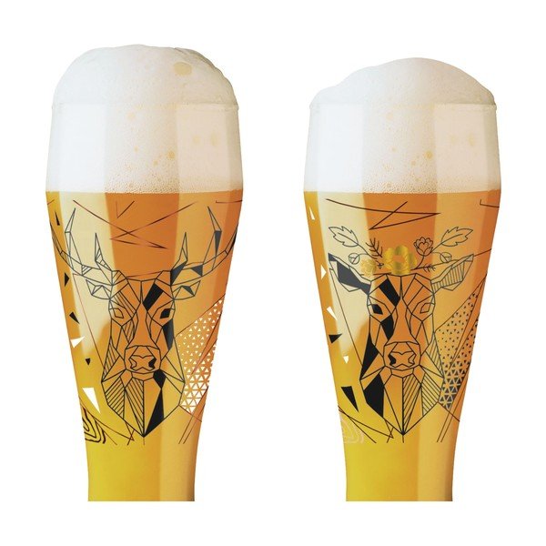 Set 2 pahare pentru bere Ritzenhoff Weizen, 645 ml-image-2