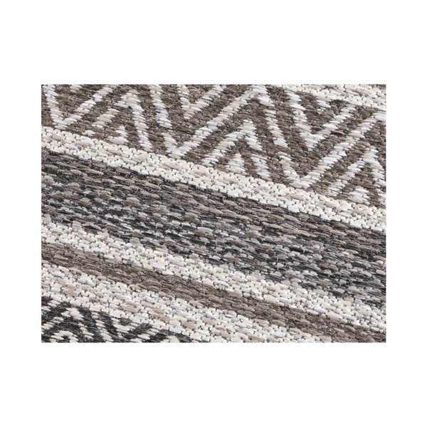 Covor potrivit pentru exterior Elle Decoration Bloom Rodez, 140 x 200 cm, maro - gri-image-4