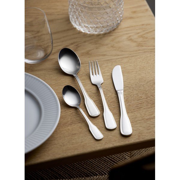 Tacâmuri argintii din oțel inoxidabil 16 buc. Attaché – Gense-image-1