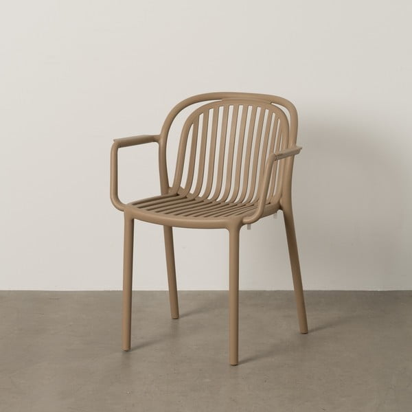 Scaun de dining bej din plastic Alia – Ixia-image-1