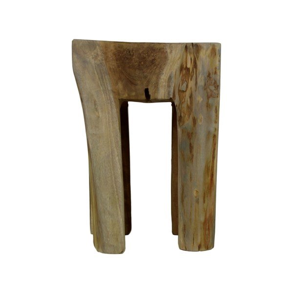 Taburet din lemn de tec HSM collection Keta-image-3