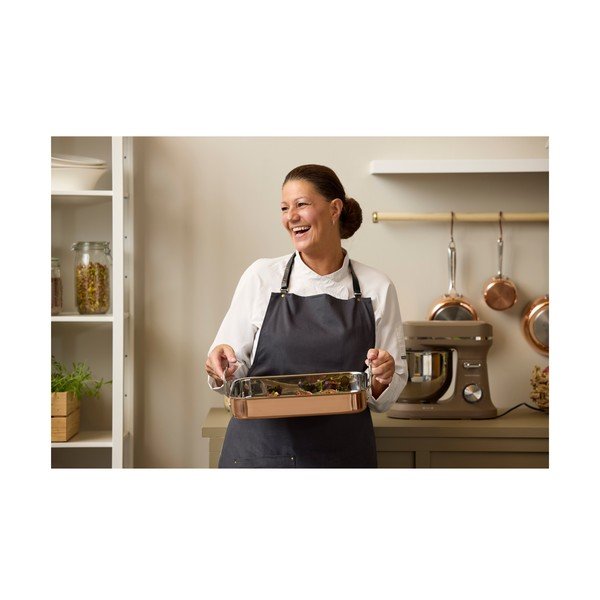 Tavă de copt din cupru/din oțel inoxidabil 25,5x35 cm – Blomsterbergs-image-2