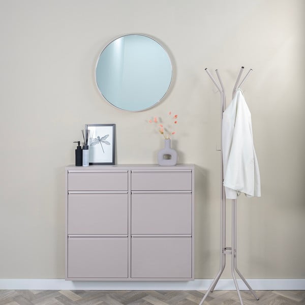 Cuier taupe din metal ø 40x170 cm Jessy – Spinder Design-image-1