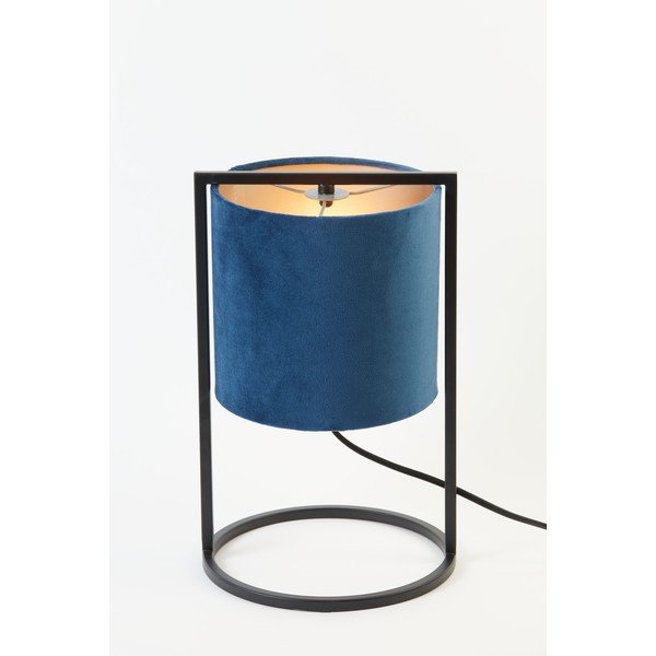 Veioză neagră/albastru-închis (înălțime 35 cm) Santos – Light & Living-image-2