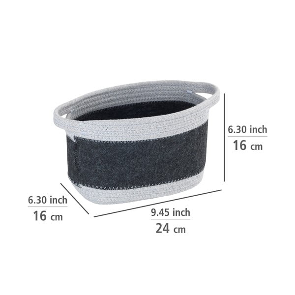 Coș de depozitare din material textil Bea – Wenko-image-3