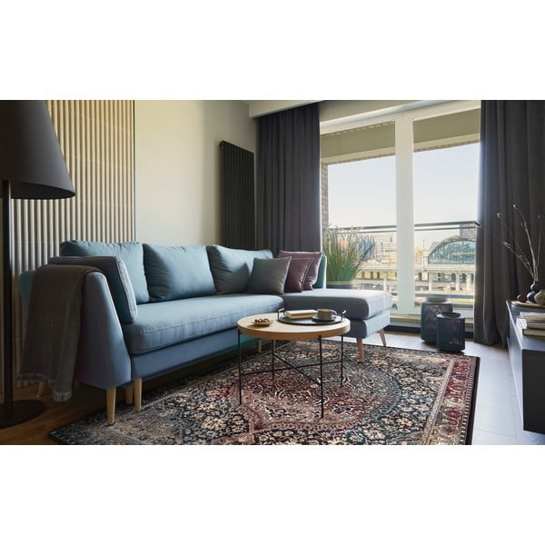 Covor verde închis din lână 200x300 cm Ava – Agnella-image-1