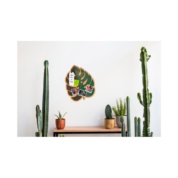 Avizier de plută pentru notițe Really Nice Things Monstera-image-2