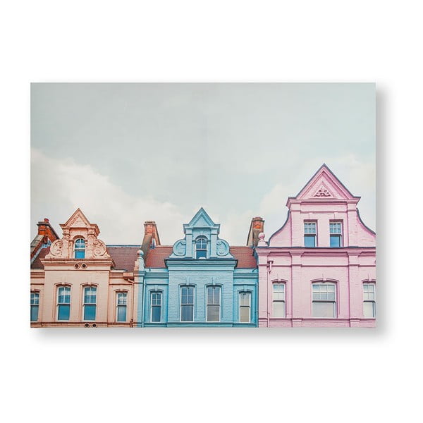 Tablou Graham & Brown Pretty Pastel Skyline, 70 x 50 cm