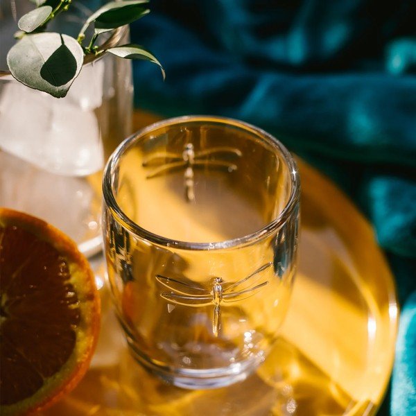 Cupă din sticlă La Rochère Libellules, 280 ml-image-1