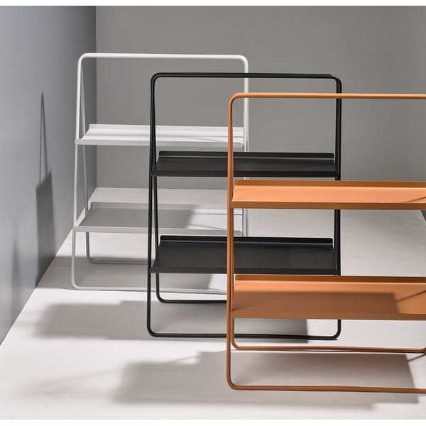 Etajeră cu structură din inox Zone A-Table Soft Grey, gri-image-1