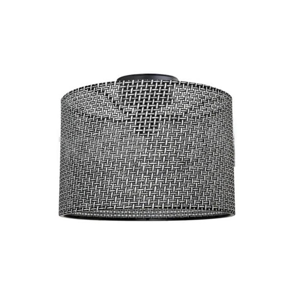 Plafonieră gri cu abajur textil ø 38 cm Goza – Squid Lighting-image-2