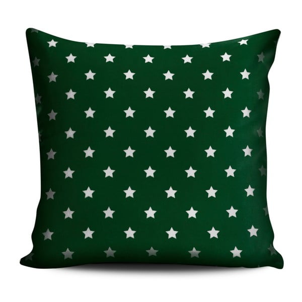 Pernă Homedebleu Green Dots Darko, 45 x 45 cm