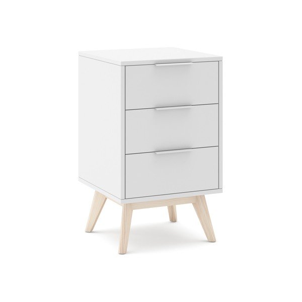 Noptieră albă Campus – Marckeric-image-2