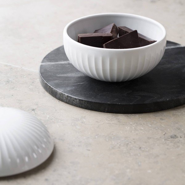 Bombonieră din porțelan Kähler Design Hammershoi, ⌀ 11,5 cm, alb-image-4