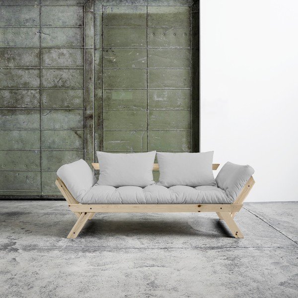Canapea extensibilă Karup Bebop Natural/Light Grey