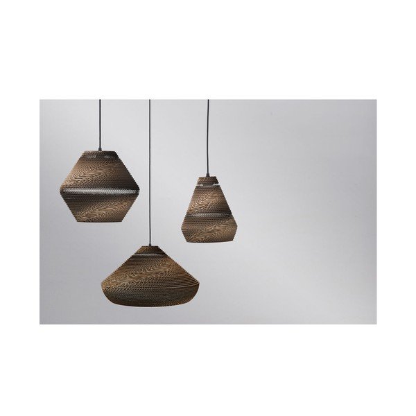 Lustră Villa Collection Alk, ø 48 cm, maro-image-1