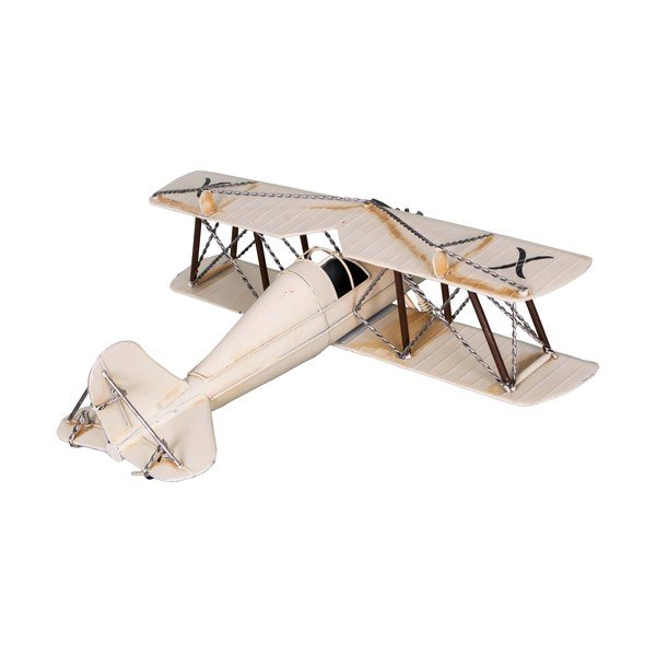 Decorațiune mică din metal Plane – Antic Line-image-1
