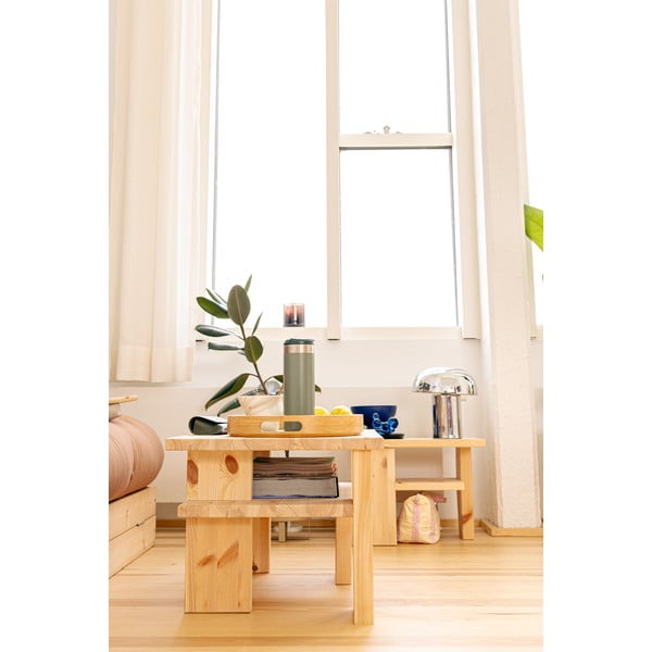 Măsuță auxiliară din lemn de pin 34x45 cm Japan – Karup Design-image-4