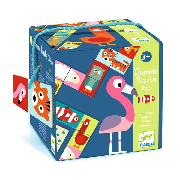 Joc pentru copii Domino Puzzle – Djeco-image-1