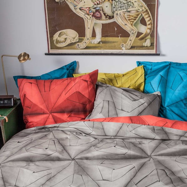 Lenjerie de pat Snurk Monogami Red, 140 x 200 cm -image-3