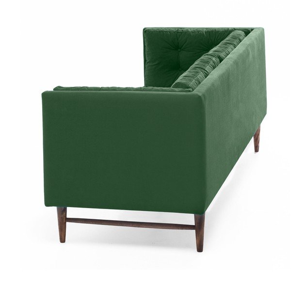 Canapea cu 3 locuri Balcab Home Eva, verde-image-2