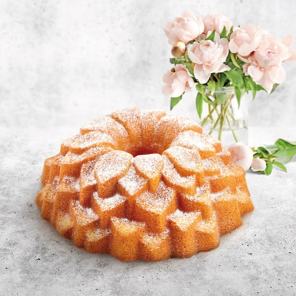 Formă de copt pentru chec rotund din metal Delícia – Tescoma-image-1