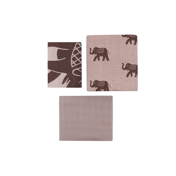 Set cuvertură, fețe de pernă și cearșaf din bumbac Fil, 200 x 235 cm-image-4