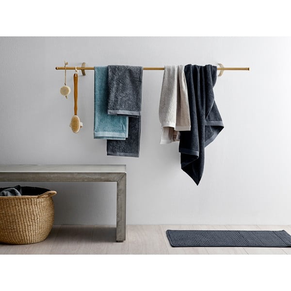 Prosop gri deschis din bumbac din frotir 30x30 cm Comfort – Södahl-image-1