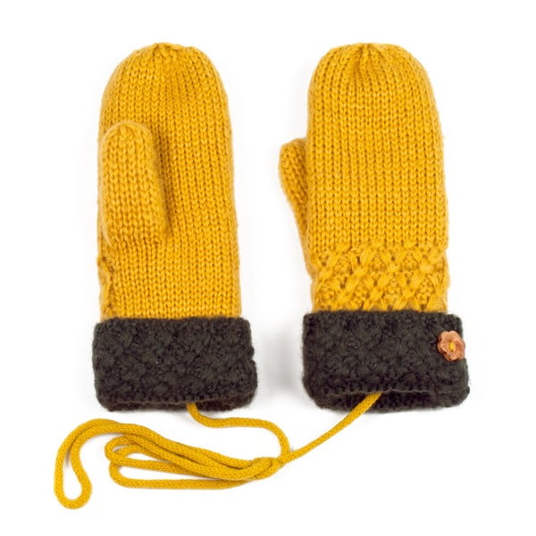 Mănuși de damă Art of Polo Lena, galben muștar