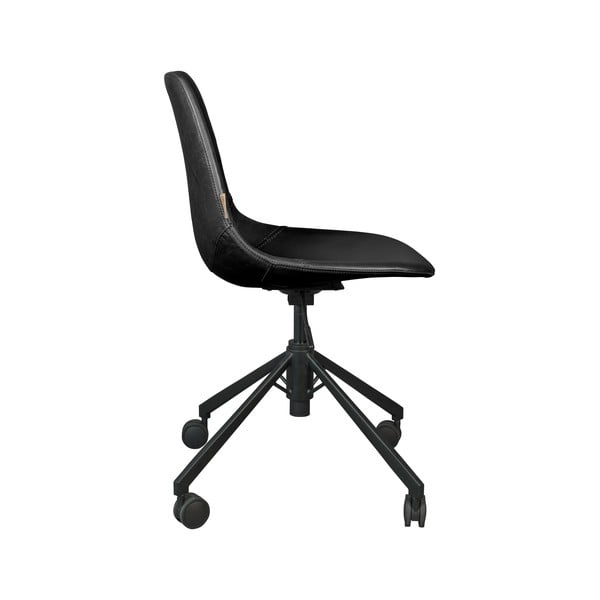 Scaun de birou Dutchbone Franky, negru-image-3