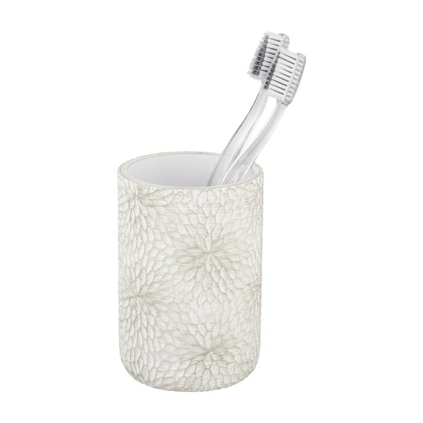 Suport pentru periuța de dinți alb-auriu din polirășină Montalfano – Wenko-image-3