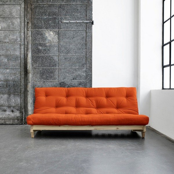 Canapea extensibilă Karup Fresh Raw/Orange