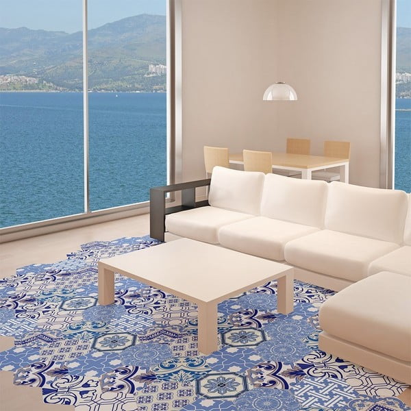 Set 10 autocolante impermeabile pentru podea Ambiance Ursulina, 20 x 18 cm-image-4