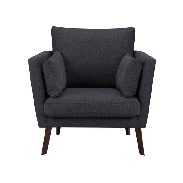 Fotoliu Mazzini Sofas Elena, gri închi