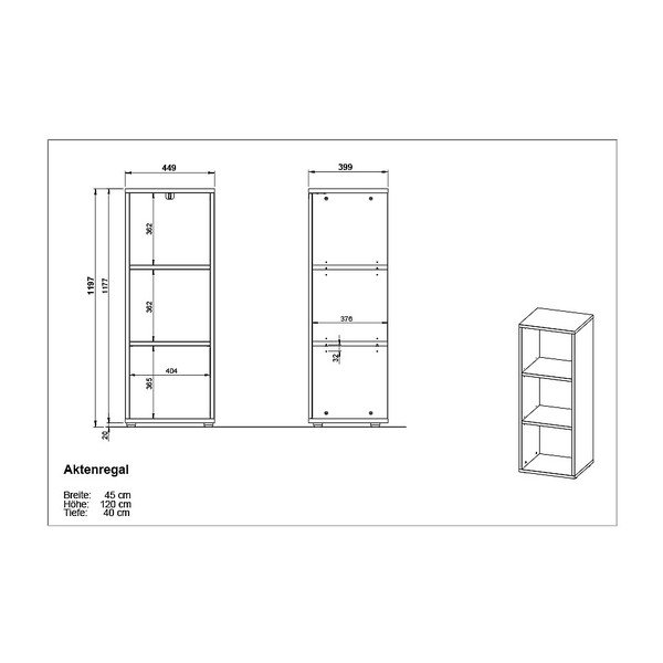 Etajeră crem cu aspect mat 45x120x40 cm Lissabon – Germania-image-3