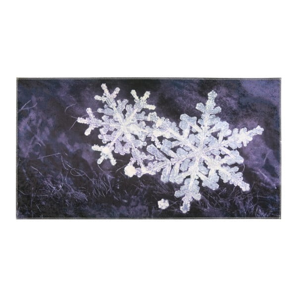 Covor Vitaus Big Snowflakes, 50 x 80 cm