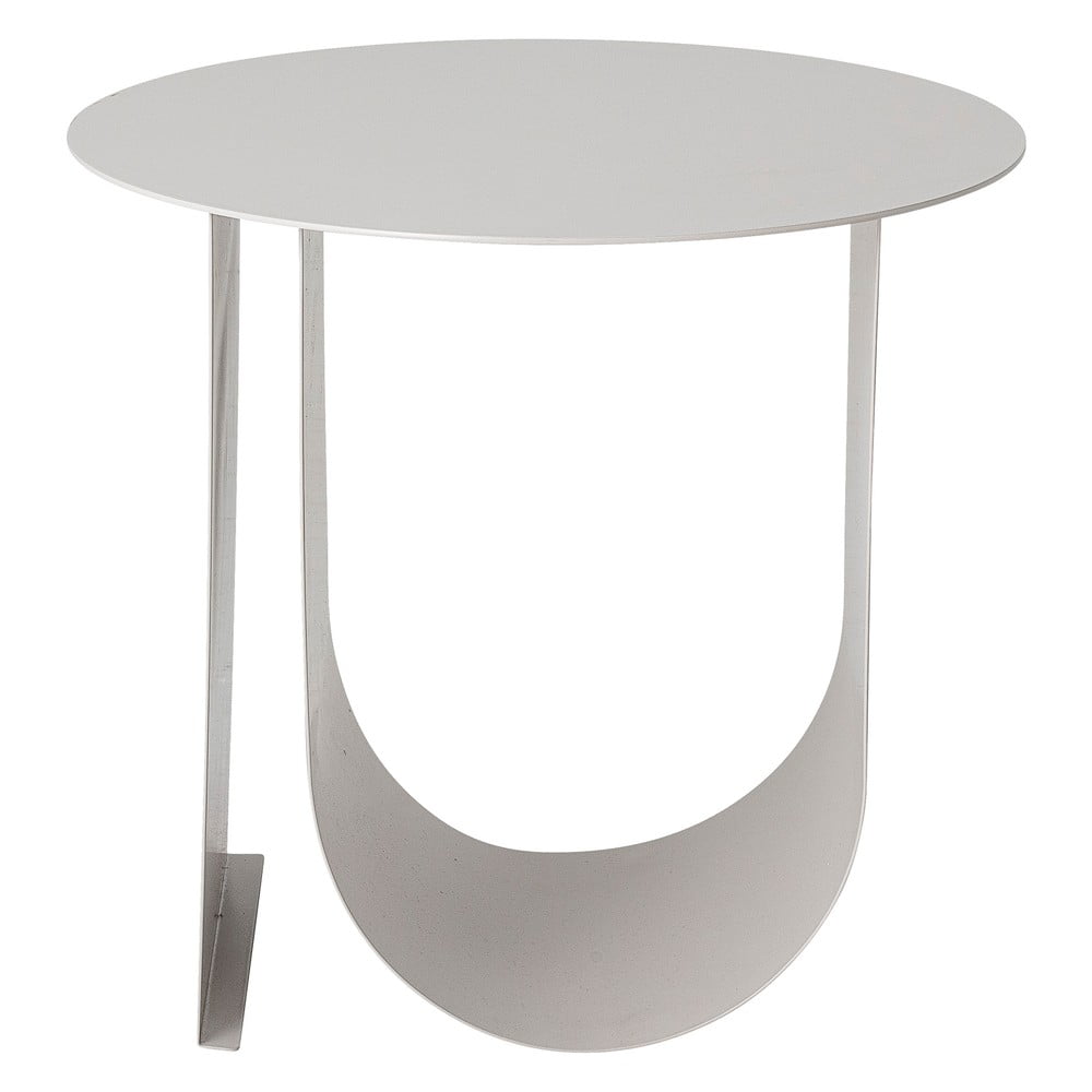 Măsuță auxiliară rotundă din metal ø 43 cm Cher – Bloomingville