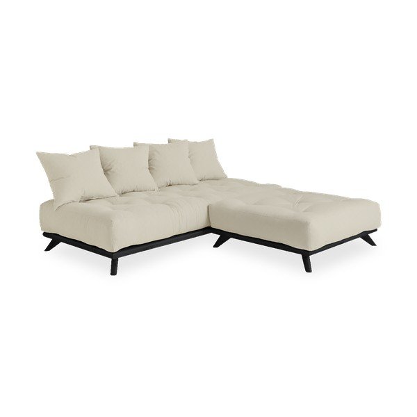 Canapea Karup Design Senza Black/Beige, bej-image-3