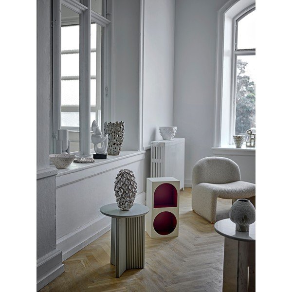 Măsuță auxiliară rotundă cu aspect de lemn de brad ø 40 cm Edith – Bloomingville-image-2