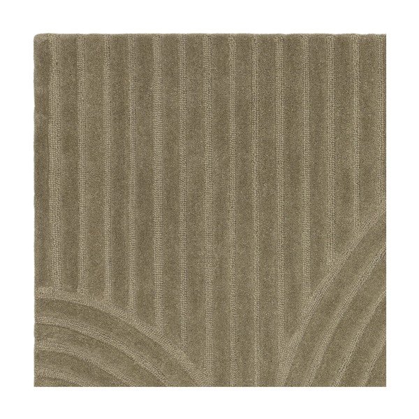 Covor kaki din lână 160x230 cm Hague – Asiatic Carpets-image-4